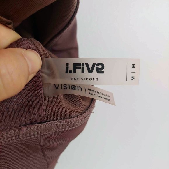 Sports bra with floral pattern - Picture 3 of 4